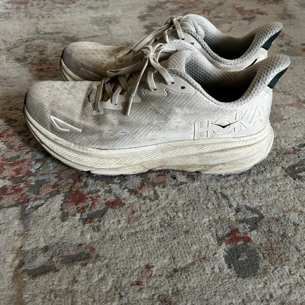 HOKA Men's White Running Shoes